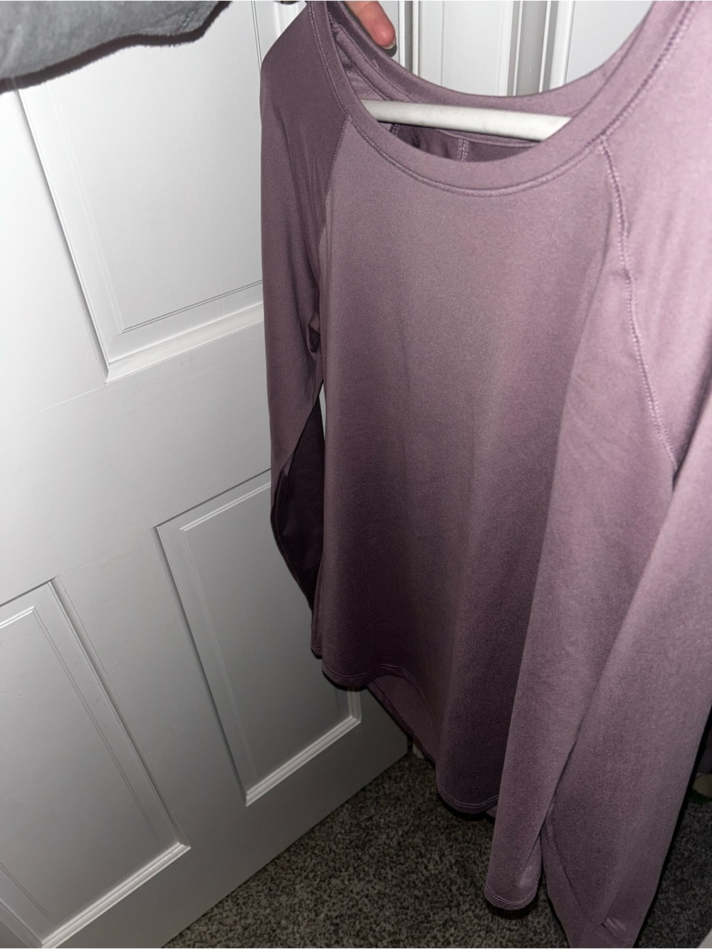 All in Motion Dusty Mauve Women’s Long Sleeve Athletic Workout Top